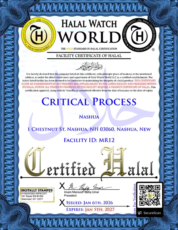 Critical Process Filtration Certificate 2026