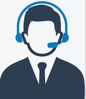 Customer service rep male