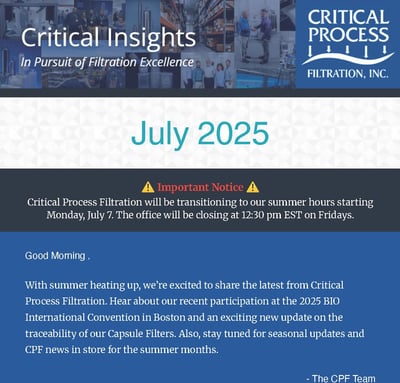 July 2025 Newsletter